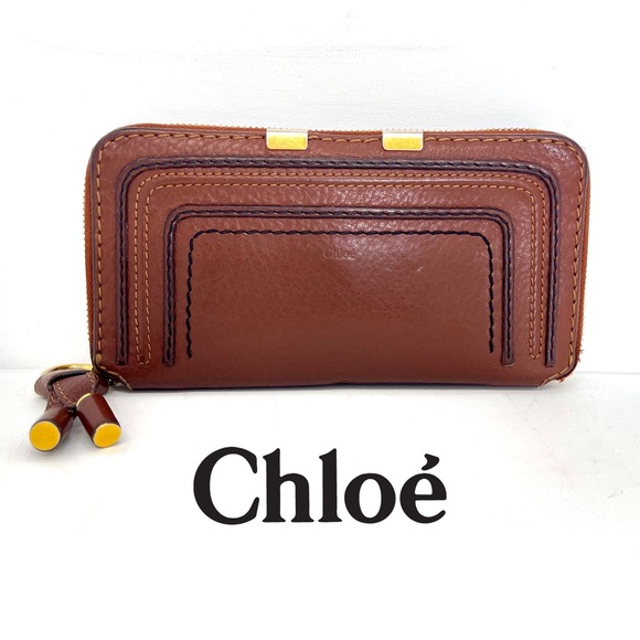 Chloé Marcie Leather Continental Wallet 🍂 - Picture 1 of 14